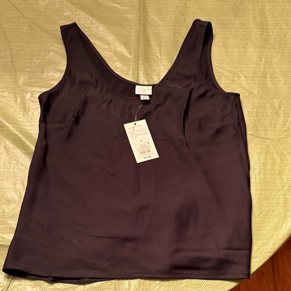 *HOLIDAY PIECE* a new day Black Tank Top